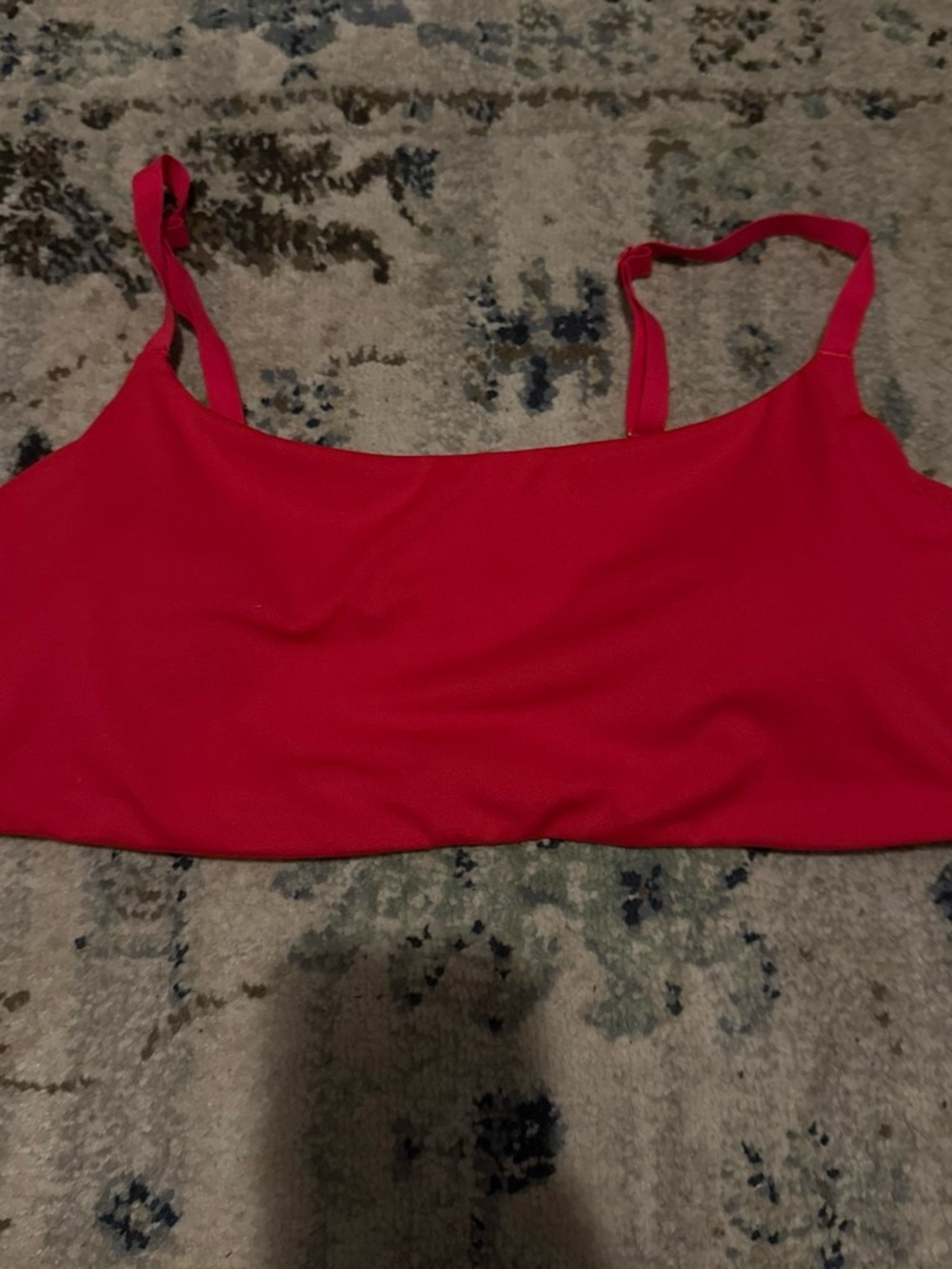 PINK Victoria's Secret Bright Red Bralette